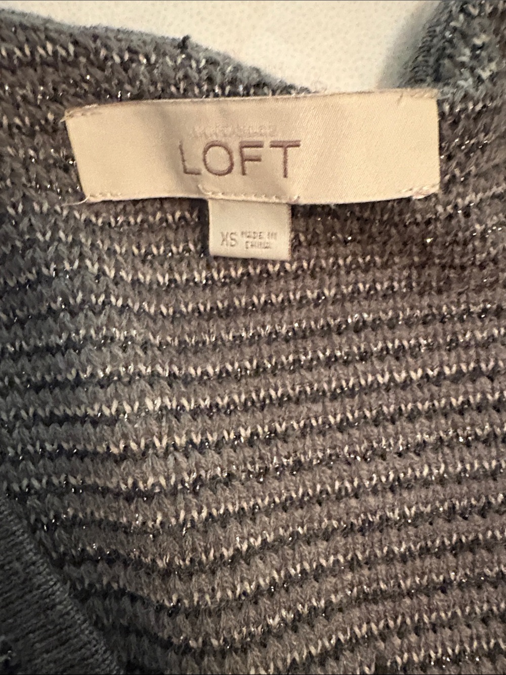 LOFT Women's Magenta, gray and Lavender Button-Front Cardigans - all three - Picture 8 of 11